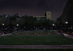 proposed night lighting, image by Tillett Lighting Design